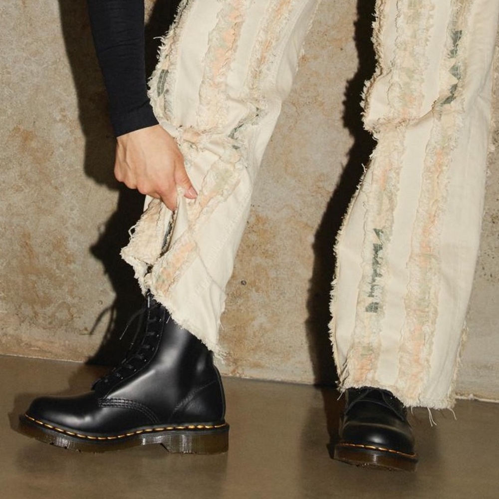 Dr. Martens 1460 Smooth Leather Lace Up Boots